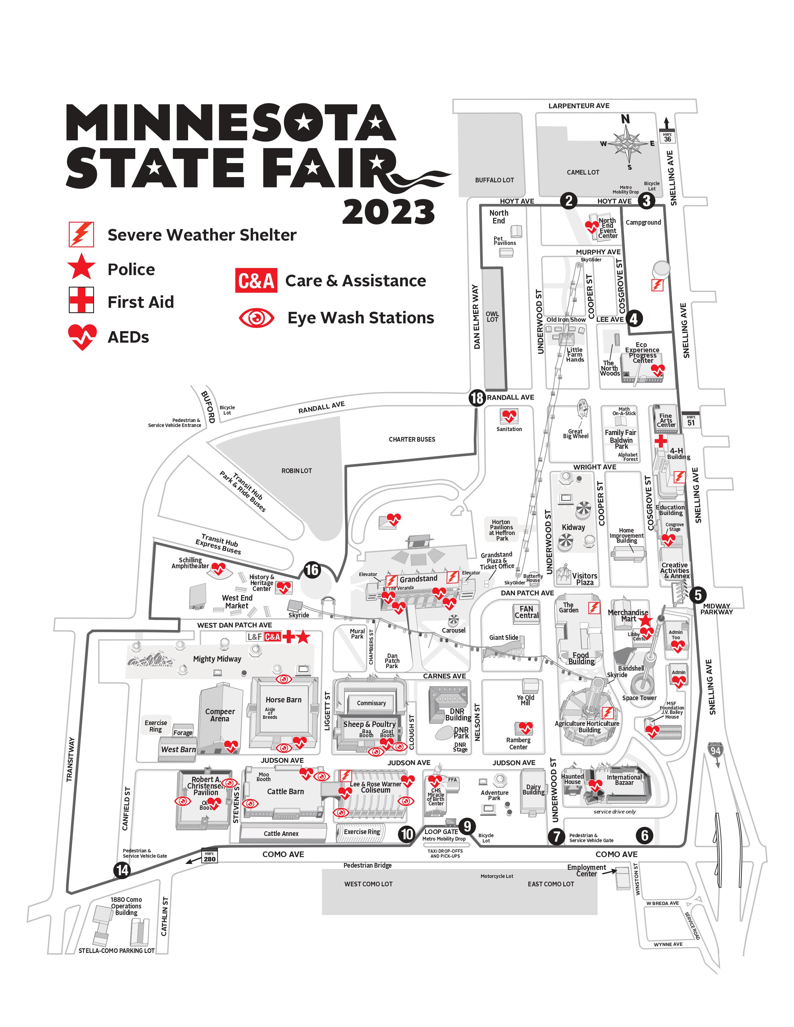 Maps  Minnesota State Fair