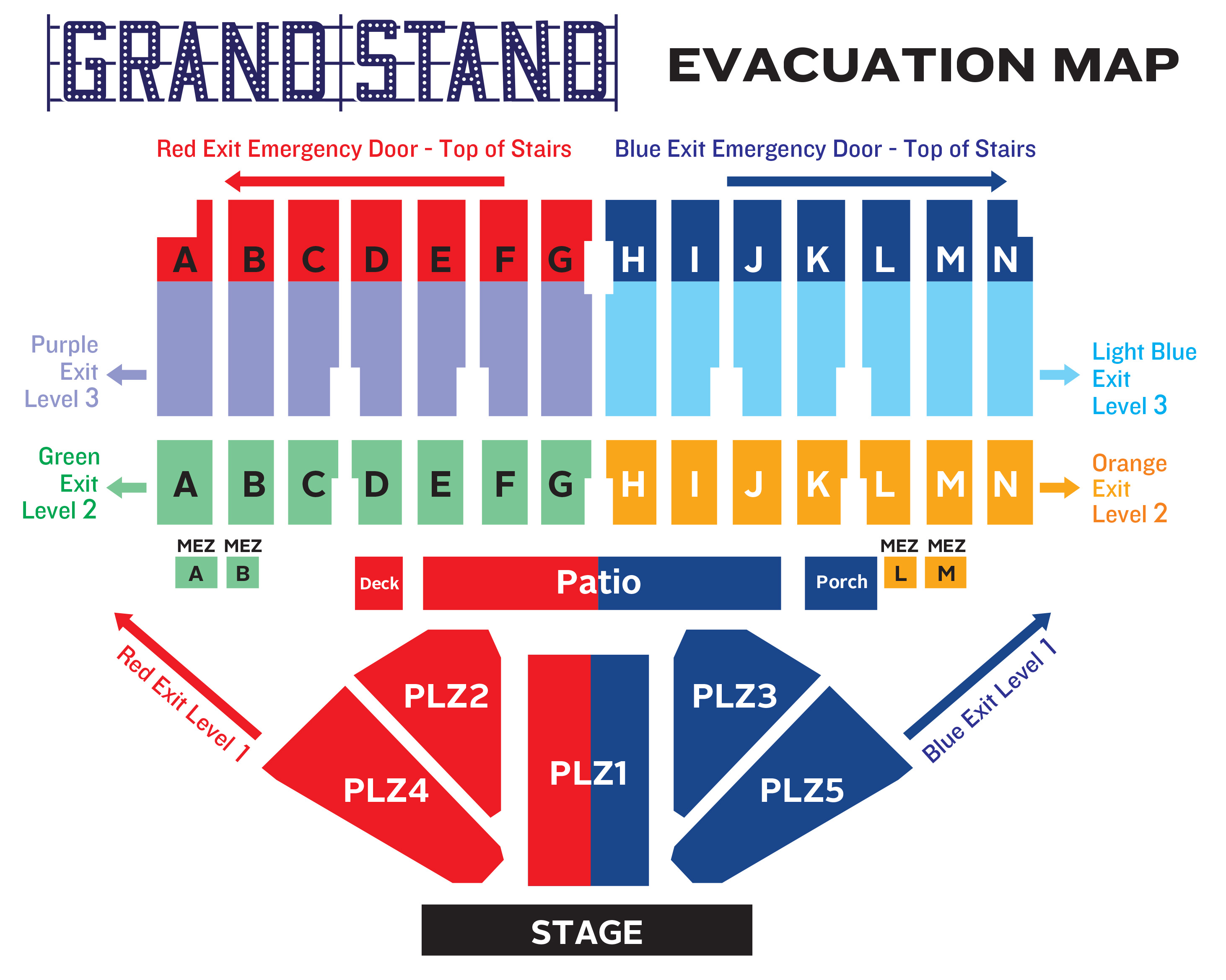 Minnesota State Fair Grandstand Seating Chart Elcho Table